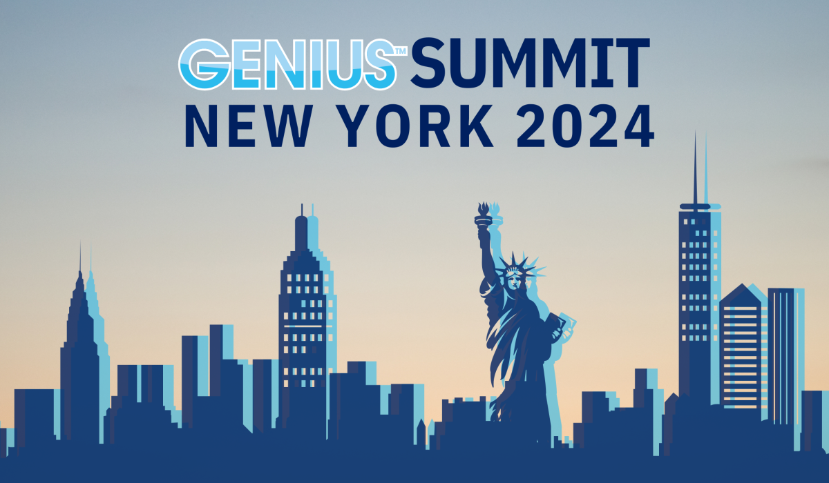 Step & repeat banner SUMMIT NY 2024 (120 x 60 mm)